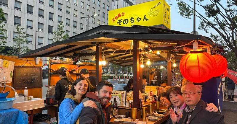 Yatai-Abendtour mit Sake-Verkostung