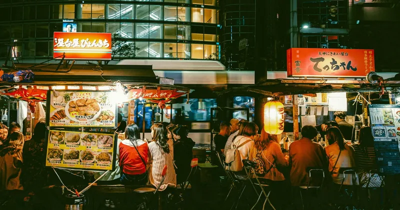 Nakasu: Abendtour zu den Yatai-Imbissständen